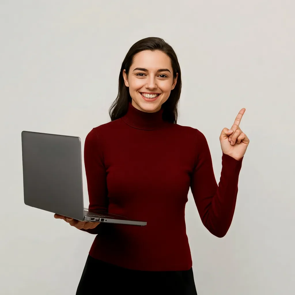 Etudiante qui prepare le TOEIC avec crayon